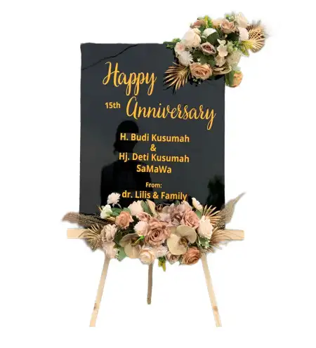 Papan Bunga Akrilik Gumelar Kidul